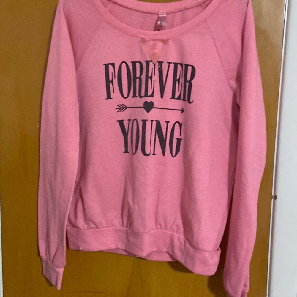 sweatshirt type shirt